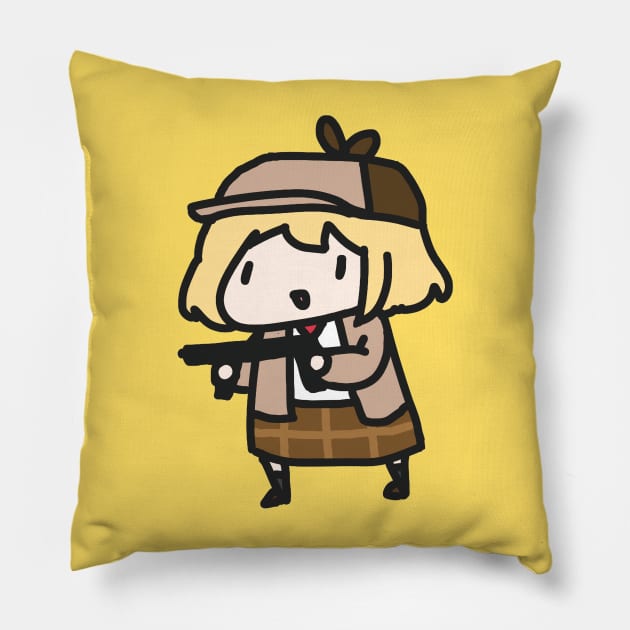 Smol Ame Hololive Pillow by Ghazinagato