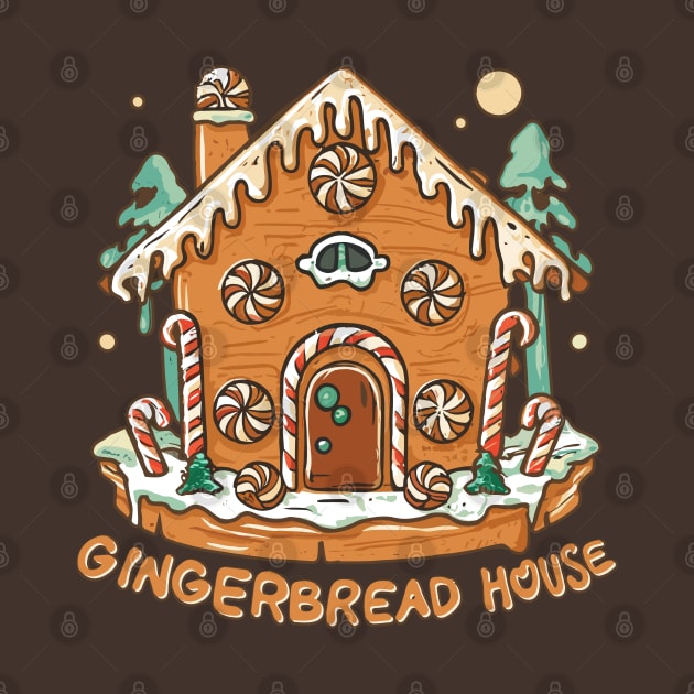 Gingerbread House Day, December holiday, by irfankokabi