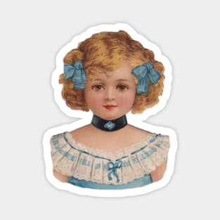 Victorian Girl Magnet