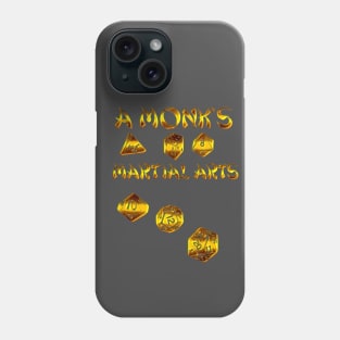 A Monk's Martial Arts Phone Case