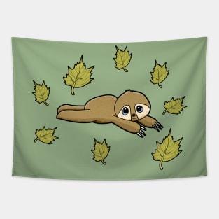 Lazy Days Sloth Tapestry