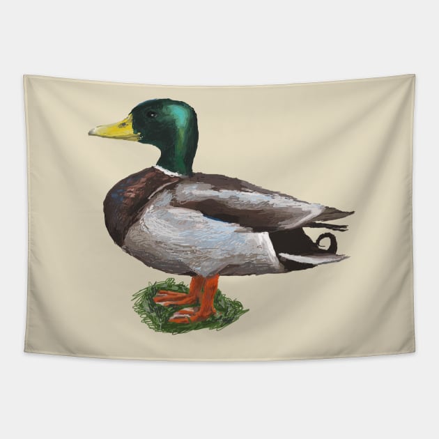 Mallard 1 Tapestry by KColeman