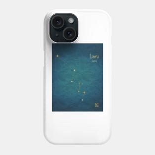 Night Sky Constellations - Lacerta Phone Case