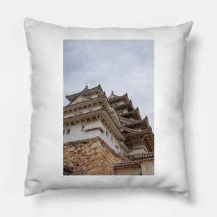 Castle at Himeji, Japan Pillow