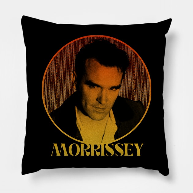 Morrissey The Smiths Vintage - Color ver. Pillow by FRESH STUFF STUDIO
