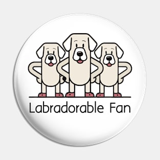 labradorable fan Pin