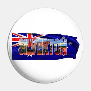 SILVERTON Heritage - New South Wales, Australia with Flag Pin