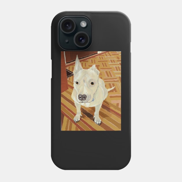 Ed - Super Cool Dog Adopted from the Washington Rescue Alliance Phone Case by VegShop