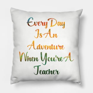 End of School Back To School Favorite Teacher Gift Pillow