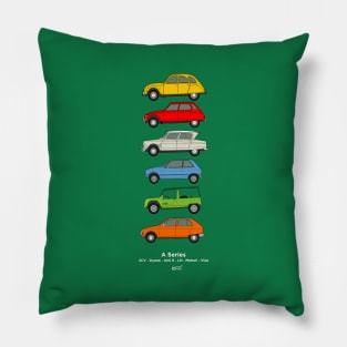 A series classic car collection Pillow