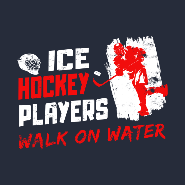 ICE HOCKEY PLAYERS - WALK ON WATER by Lomitasu