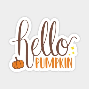 Hello Pumpkin Magnet