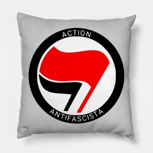 Antifascist Action (Interlingua) Pillow