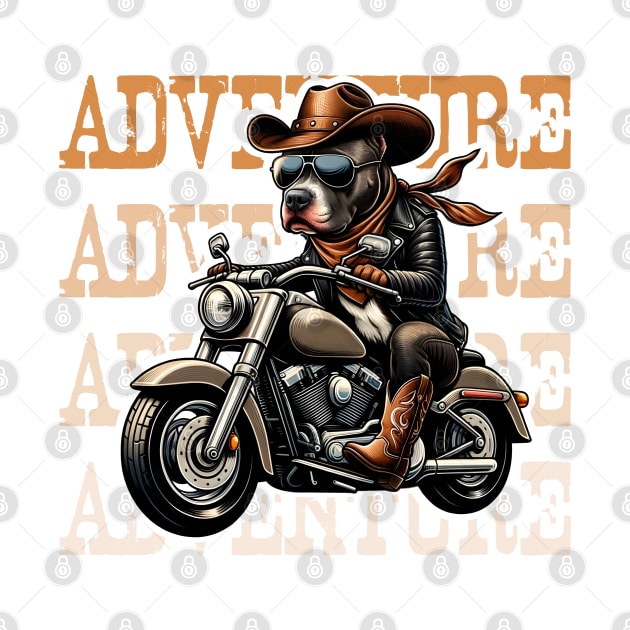 Pitbull Adventure Trip by EddyNewTees