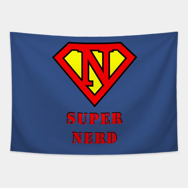 Super nerd Tapestry by Florin Tenica