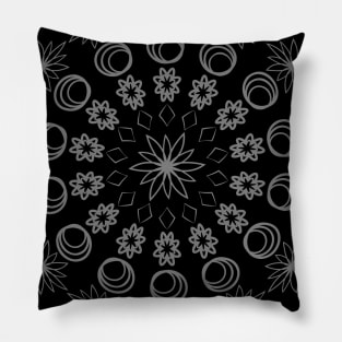 Floral mandala Pillow