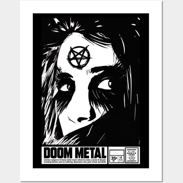 DEAD from MAYHEM, Black Metal Corpse Paint, Photo Canvas