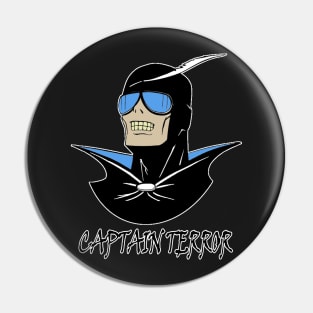 Captain Terror Speed Racer Pin