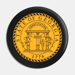 Georgia state Coat of Arms Pin