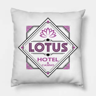 Lotus Hotel - Percy Jackson inspired design Pillow