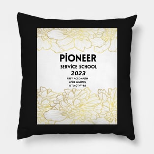 PIONEER SERVICE SCHOOL 2023 Pillow