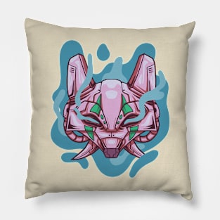 animal robot head Pillow