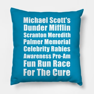 Fun Run Race Pillow