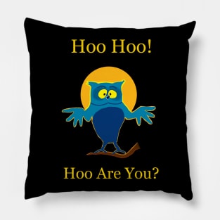 Hoo Are You? Pillow