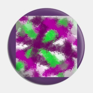 Purple and green Pin