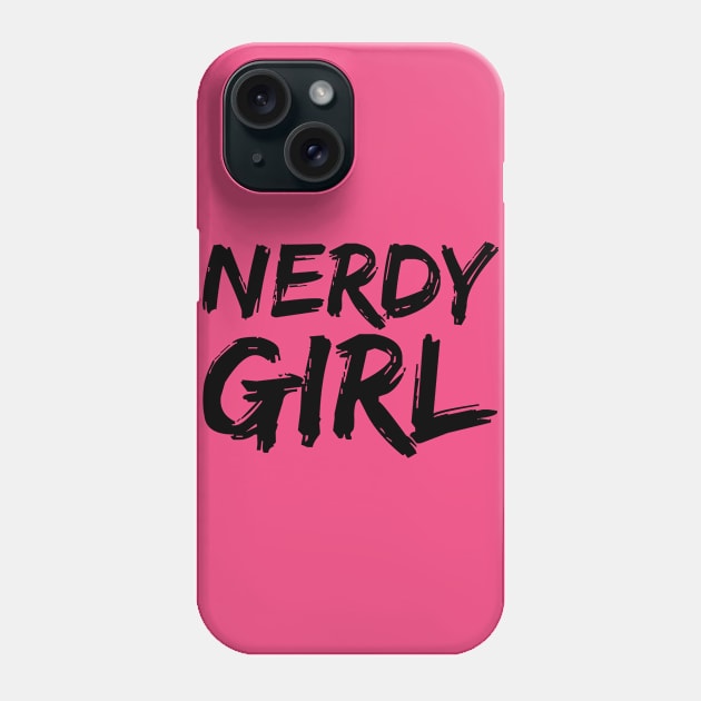 Nerdy Girl Phone Case by LefTEE Designs