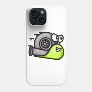 Turbo Snail - Lime Green Phone Case