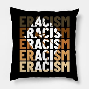 Eracism Erase Racism Black Lives Matter Pillow