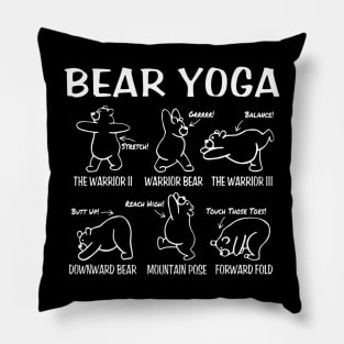 Bear Yoga Pillow