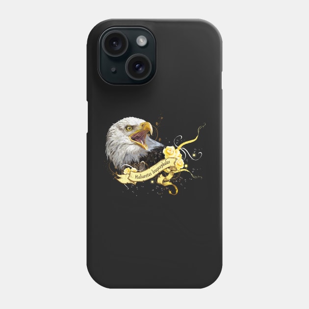 Bald eagle Phone Case by obscurite