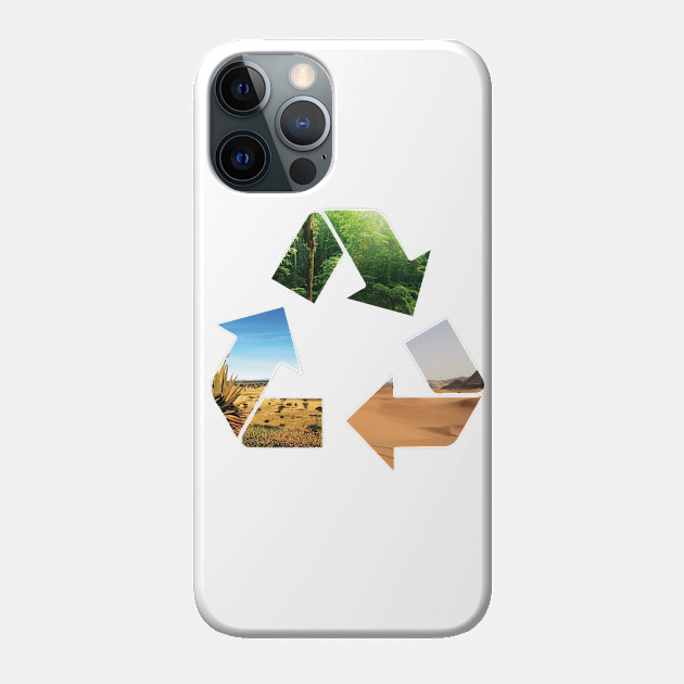 Earth Recycle - Recycle - Phone Case