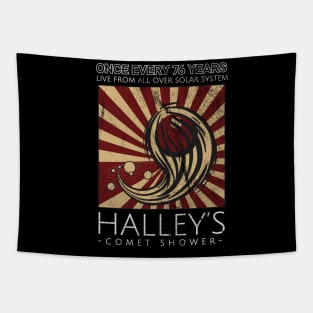 Halley's Comet Show Festival Tapestry