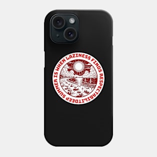 summertime in beach Phone Case