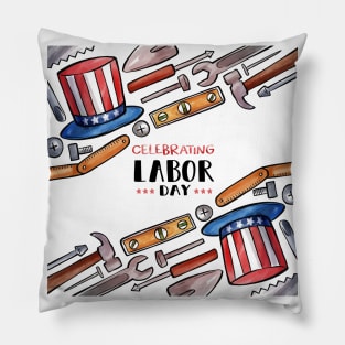 Labor Day Celebration Pillow