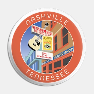 Nashville Tennessee Pin