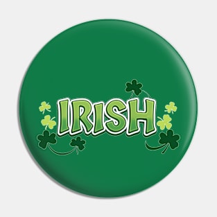 IRISH - vintage Pin