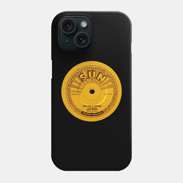 ELVIS PRESLEY- BLUE MOON OF KENTUCKY Phone Case by The Jung Ones