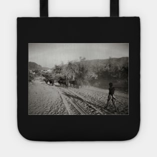 Landscapes vintage B/W Photography Tote