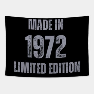 Vintage Made in 1972, Limited Edition  , Gift for Mom Dad Birthday Tapestry