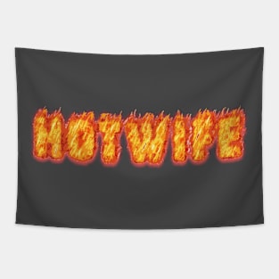 Hottie Hotwife Tapestry