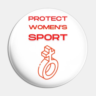 protect women's sport Pin