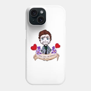 I will face the darkness for you Phone Case