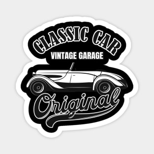 Retro Classic Car Vintage Garage Magnet