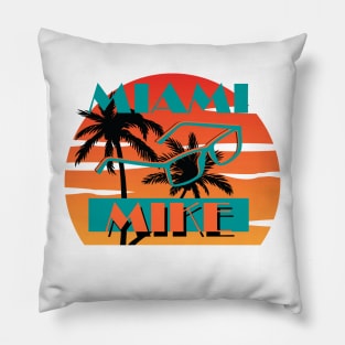 Miami Mike it's all about the glasses Pillow