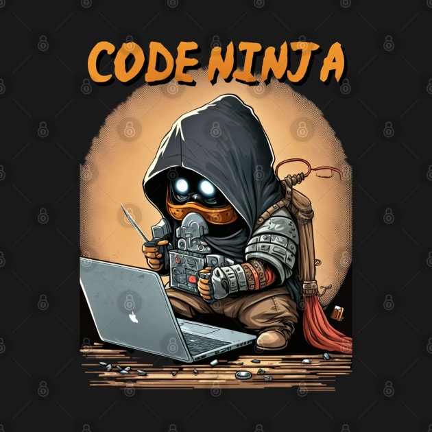 Code Ninja Cartoon by SMCLN