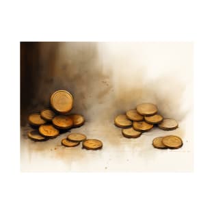 Coins on a Table T-Shirt